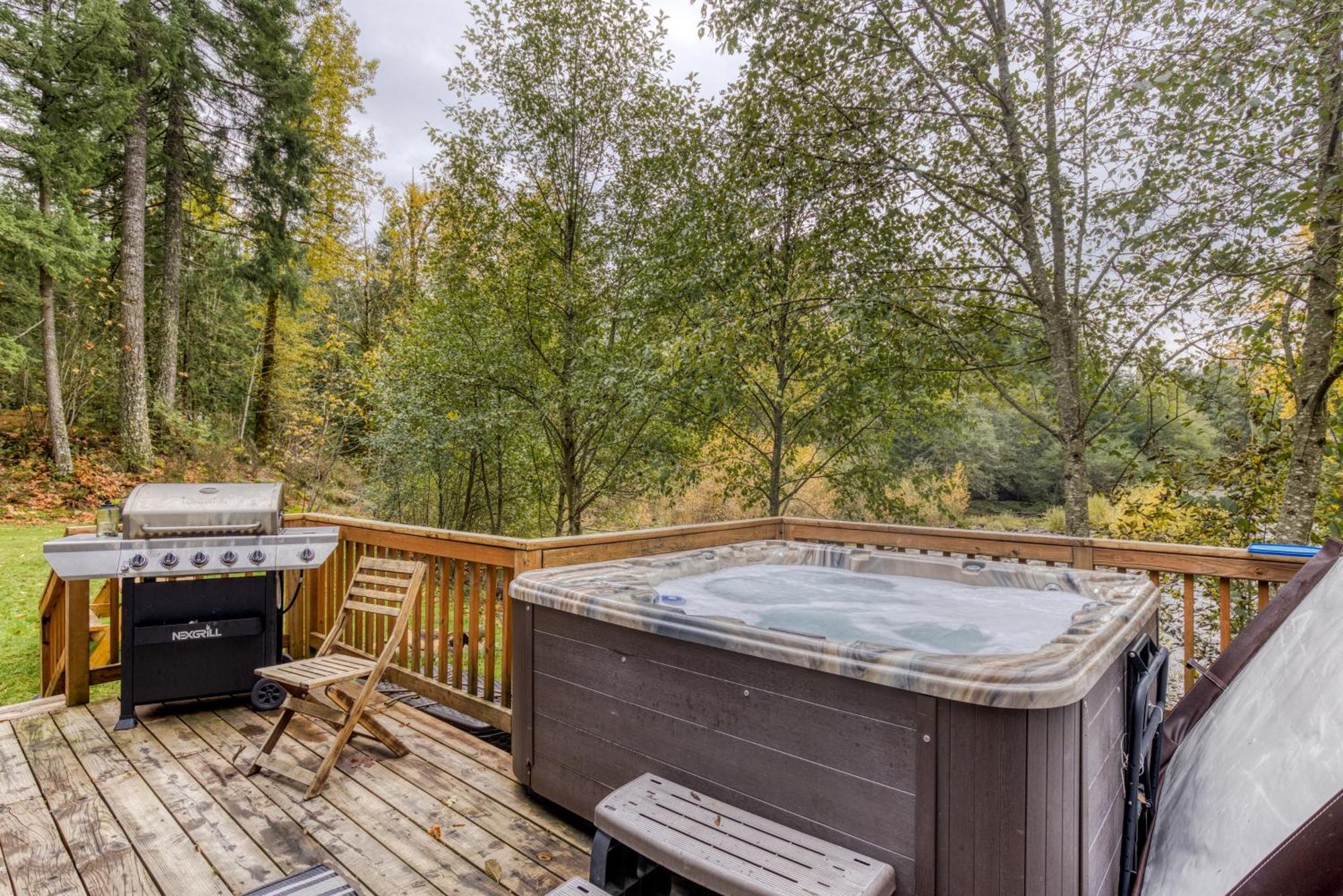 Riverbend Cabin 2 Rhododendron Экстерьер фото