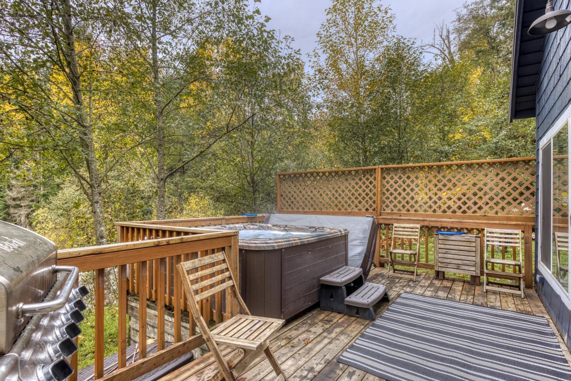 Riverbend Cabin 2 Rhododendron Экстерьер фото